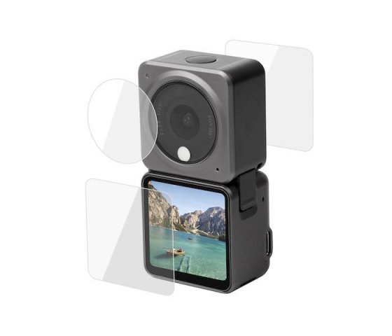 Ochranné sklo na objektiv a displeje DJI Action 2 Dual-Screen Combo