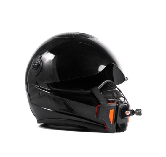 Držák akční kamery na integrální helmu