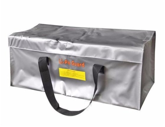 Velký ohnivzdorný obal na baterie dronu