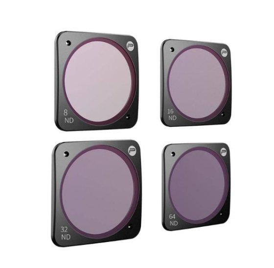 Pgytech sada ND filtrů na kameru DJI Action 2 (ND 8/16/32/64)