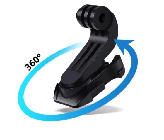 Držák akční kamery na sponu J-Hook (1 ks)