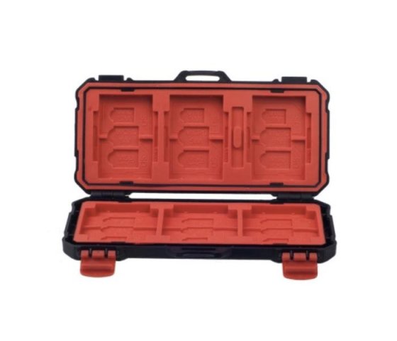 Odolné pouzdro na paměťové karty