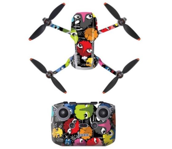 Barevný polep na dron a ovladač DJI Mini 2