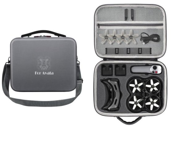 Šedé pouzdro na dron DJI Avata a Goggles 2