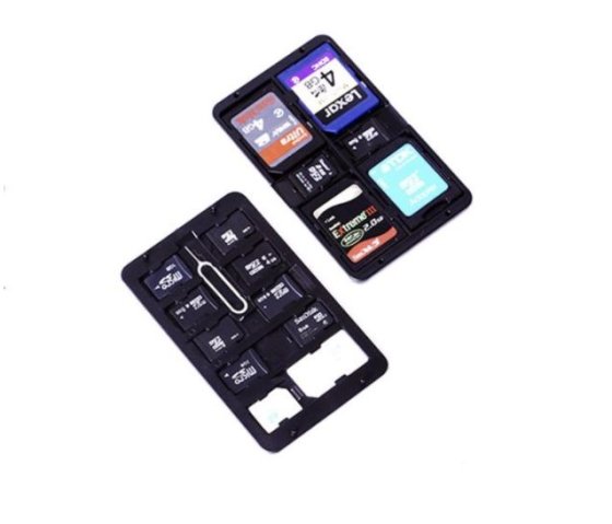 Pouzdro na uložení paměťových karet