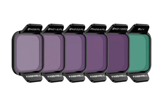 Freewell sada filtrů Bright Day na dron DJI Flip