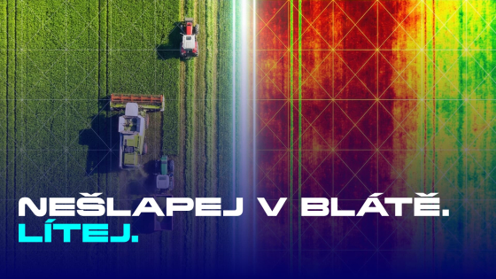 Pilot dronu – specialista na precizní zemědělství