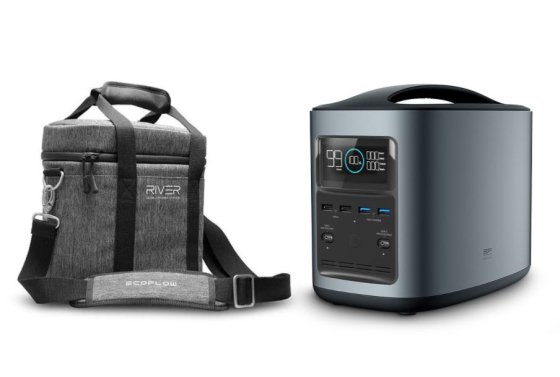 Přenosná nabíjecí stanice EcoFlow RIVER370 (mezinárodní verze) + přepravní brašna