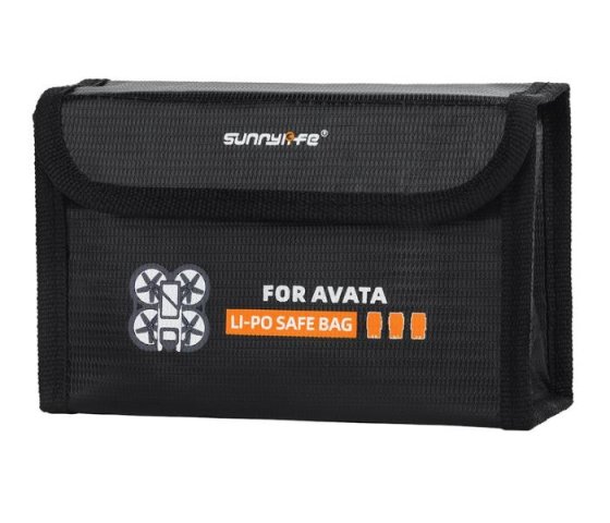 Ohnivzdorný obal na tři baterie dronu DJI Avata