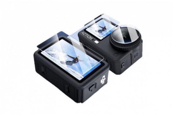 Ochranná fólie na displej a kryt objektivu pro akční kameru DJI Osmo Action 6