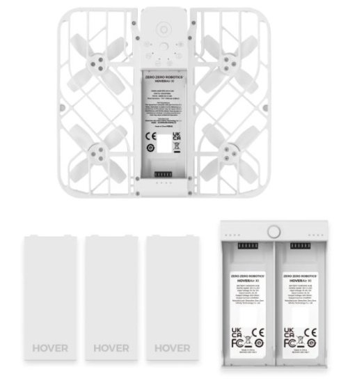 Dron HOVERAir X1 Combo Plus (bílý)