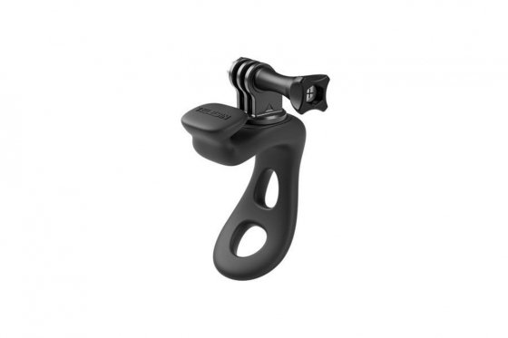 Flexibilní silikonový páskový držák pro akční kamery (černý)