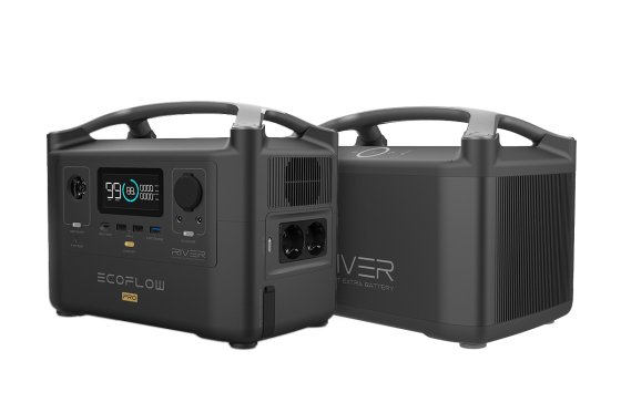 Přenosná nabíjecí stanice EcoFlow RIVER 600 PRO + přídavná baterie