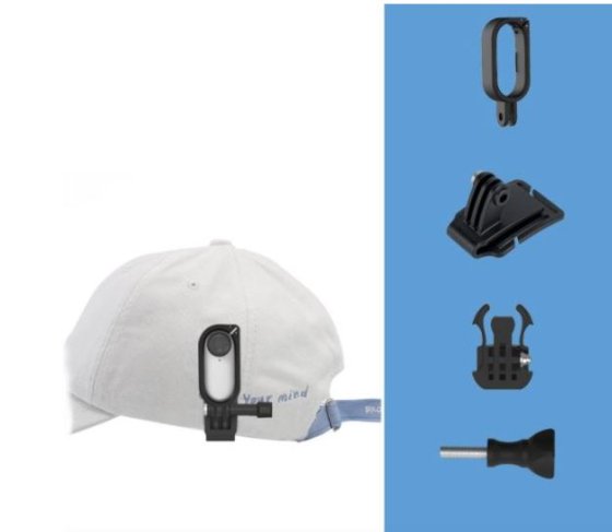 Držák kamery Insta360 Go 2 na kšiltovku