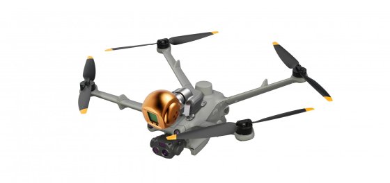 Detekční senzor metanu BL-CH4 MINI na dron DJI Matrice 3D / Matrice 3TD