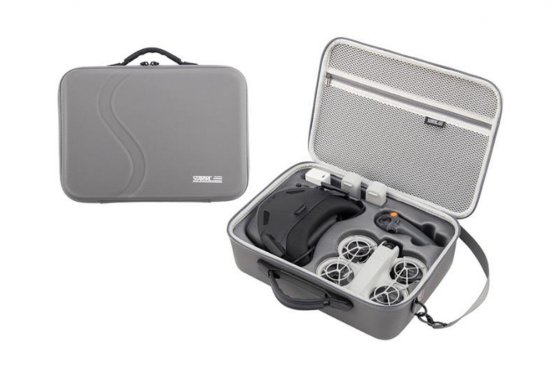 Šedé pouzdro na dron DJI Neo