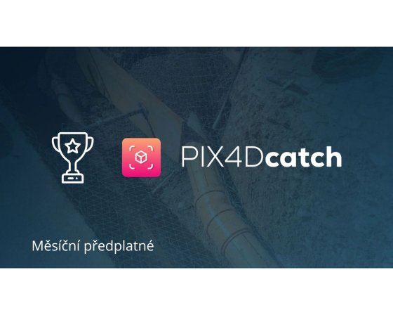 PIX4Dcatch Professional - měsíční předplatné