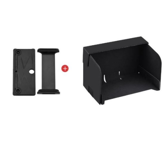 Sluneční clona + držák tabletu na dálkový ovladač (natažení pružiny do 19 cm)