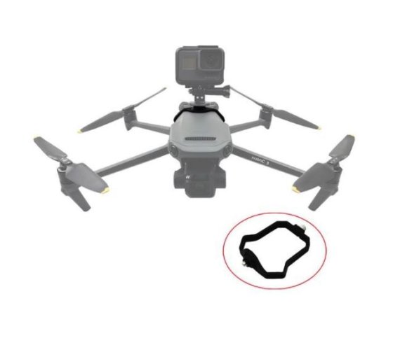 Adaptér pro připevnění akční kamery na dron DJI Mavic 3
