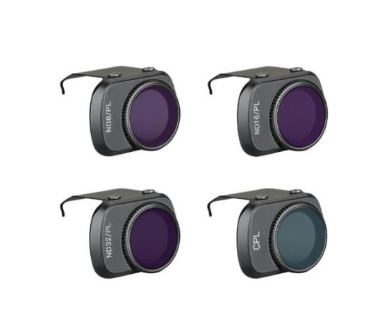 Nastavitelné filtry na DJI Mavic Mini / Mini 2 (4-pack)
