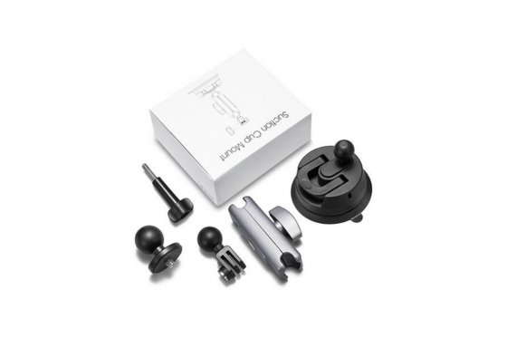 Držák akční kamery s přísavkou