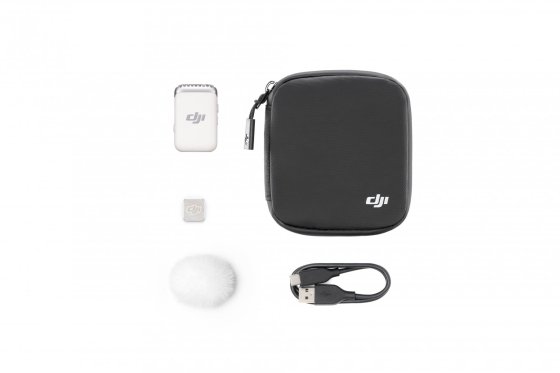 Sada pro audio DJI Mic 2 (1 TX, Platinum White)