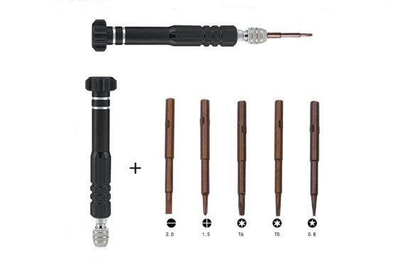 Univerzální šroubovák s nástavci (5v1)