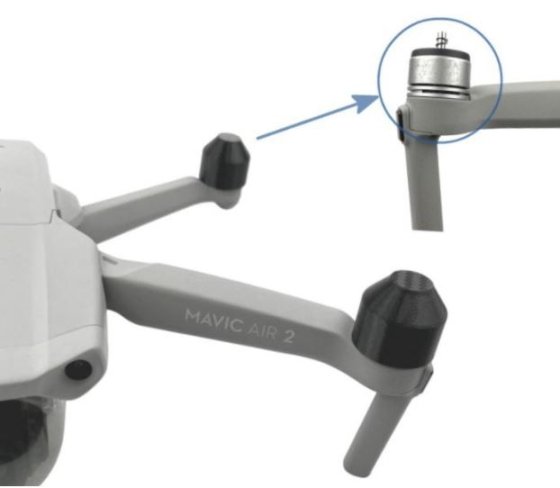 Ochranné kryty motorů na dron DJI Mavic Air 2 / Air 2S