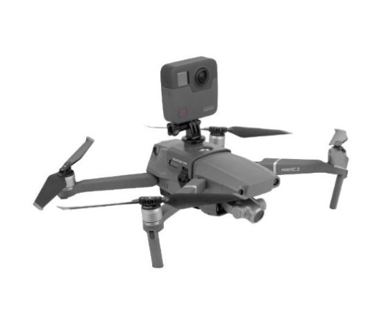 Držák akční kamery / VR na dron DJI Mavic 2