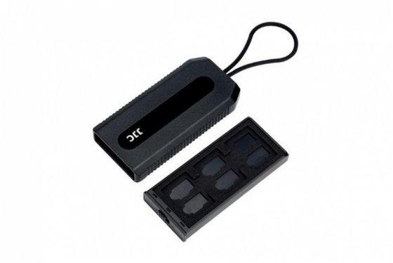 Dvojstranný úložný box na paměťové karty (6 SD + 12 MicroSD)