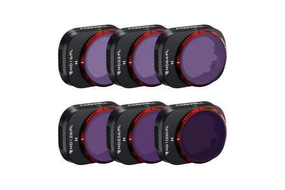 Freewell sada šesti filtrů Bright Day na dron DJI Mini 4 Pro