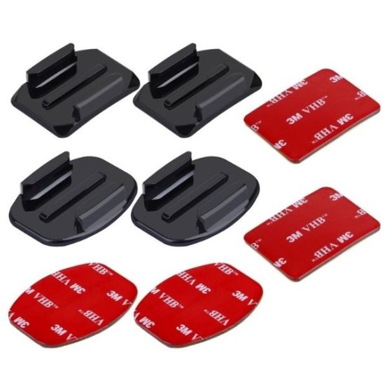 Sada samolepicích pásek s držáky na akční kameru