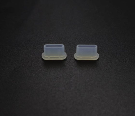 Transparentní protiprachové kryty konektorů na dron DJI Mini 3 / Mini 3 Pro (2ks)