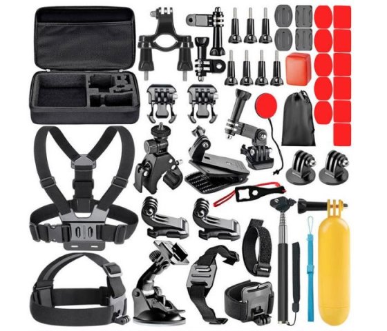 Sada příslušenství pro akční kameru (44 ks)