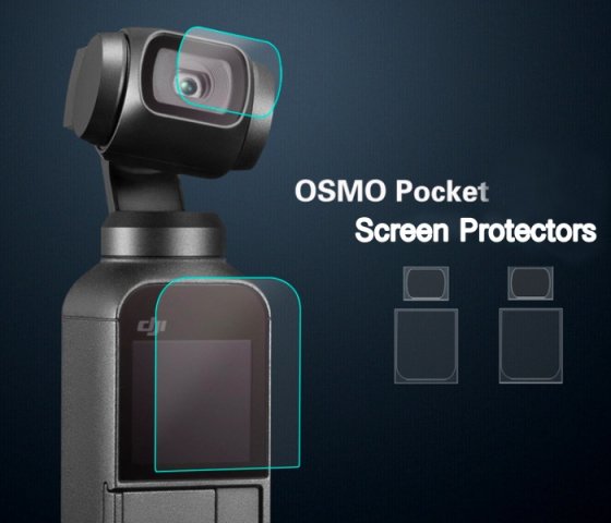 Ochranné sklo na kameru a displej DJI Osmo Pocket