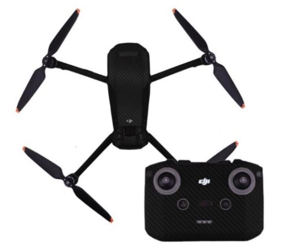 Černý polep na dron DJI Mavic 3