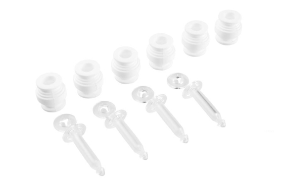 Tlumící gumy + pojistka antivibračního kříže na DJI Phantom