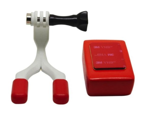 Držák akční kamery do pusy (typ 3)