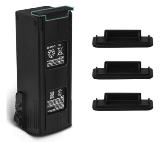 Protiprachové kryty konektorů baterie DJI Mavic 3