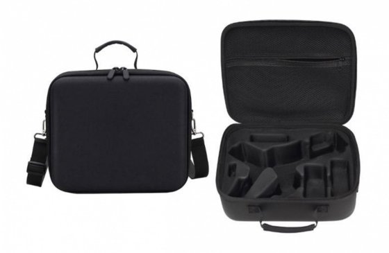 Černé pouzdro na stabilizátor DJI RS 4 Mini s popruhem přes rameno