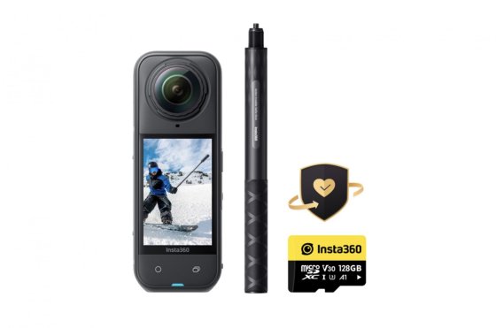 Akční kamera Insta360 X5 – Snowboard Bundle