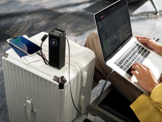 EcoFlow RAPID Powerbanka (25000mAh) - černá + vestavěný USB-C kabel