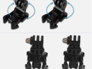 Otočný držák se závitem na akční kameru