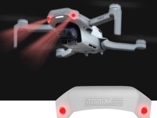 Přední červená světla na dron DJI Mavic Mini / Mini 2 / Mini 2 SE / Mini SE