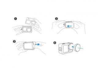 Pgytech silikonový kryt s poutkem na kameru DJI Osmo Action 3