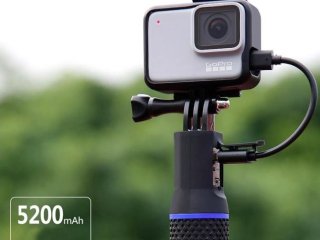 Rukojeť s vestavěnou baterií na DJI Osmo Pocket / Osmo Action nebo GoPro