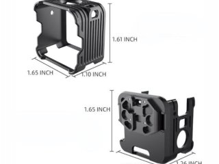 Hliníkový rám s UV filtrem na DJI Action 2