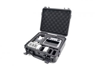 Černý ohnivzdorný kufr na dron DJI Mini 4 Pro