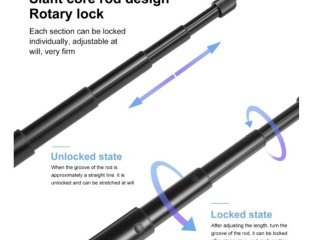 Prodlužující selfie tyč na kameru Insta360 (110 cm)