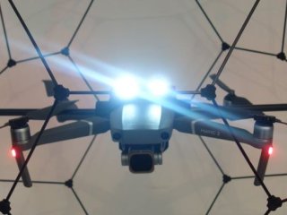 360° ochranná klec s LED světly na dron DJI Mavic 2